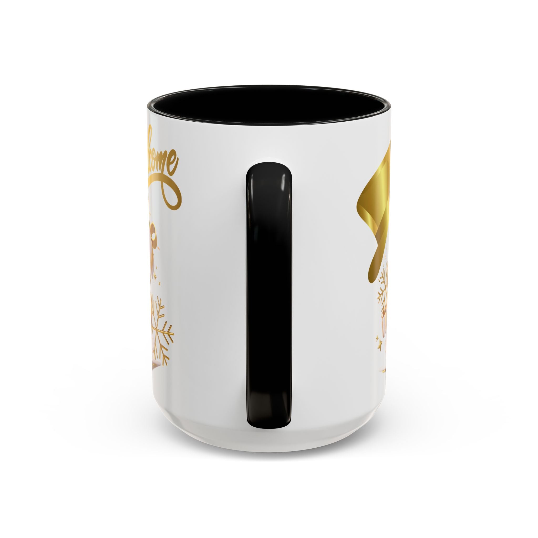 2026 New Year Coffee Mug — "Welcome 2026" Gold Celebration Accent Mug