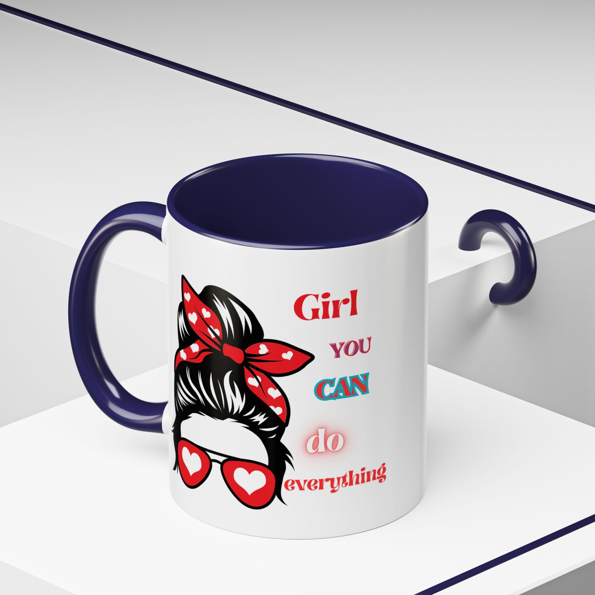 Empowering Vintage Coffee Mug, Inspirational Mug for Women, Gift for Her, Motivational Drinkware, 11oz and 15oz