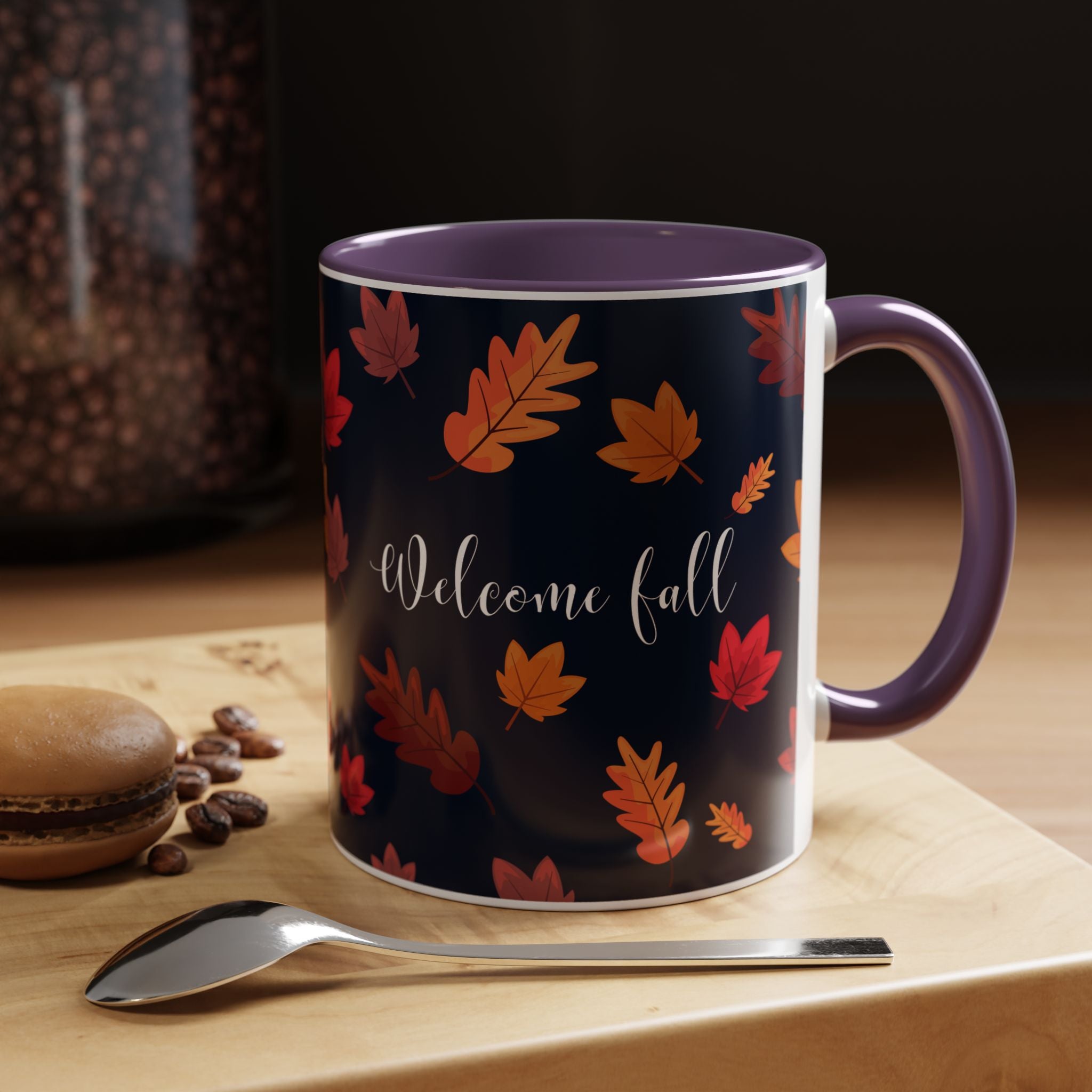 Welcome Fall Coffee Mug - Autumn Vibes, Seasonal Gift, Fall Decor, Hot Beverage Cup, Cozy Kitchenware