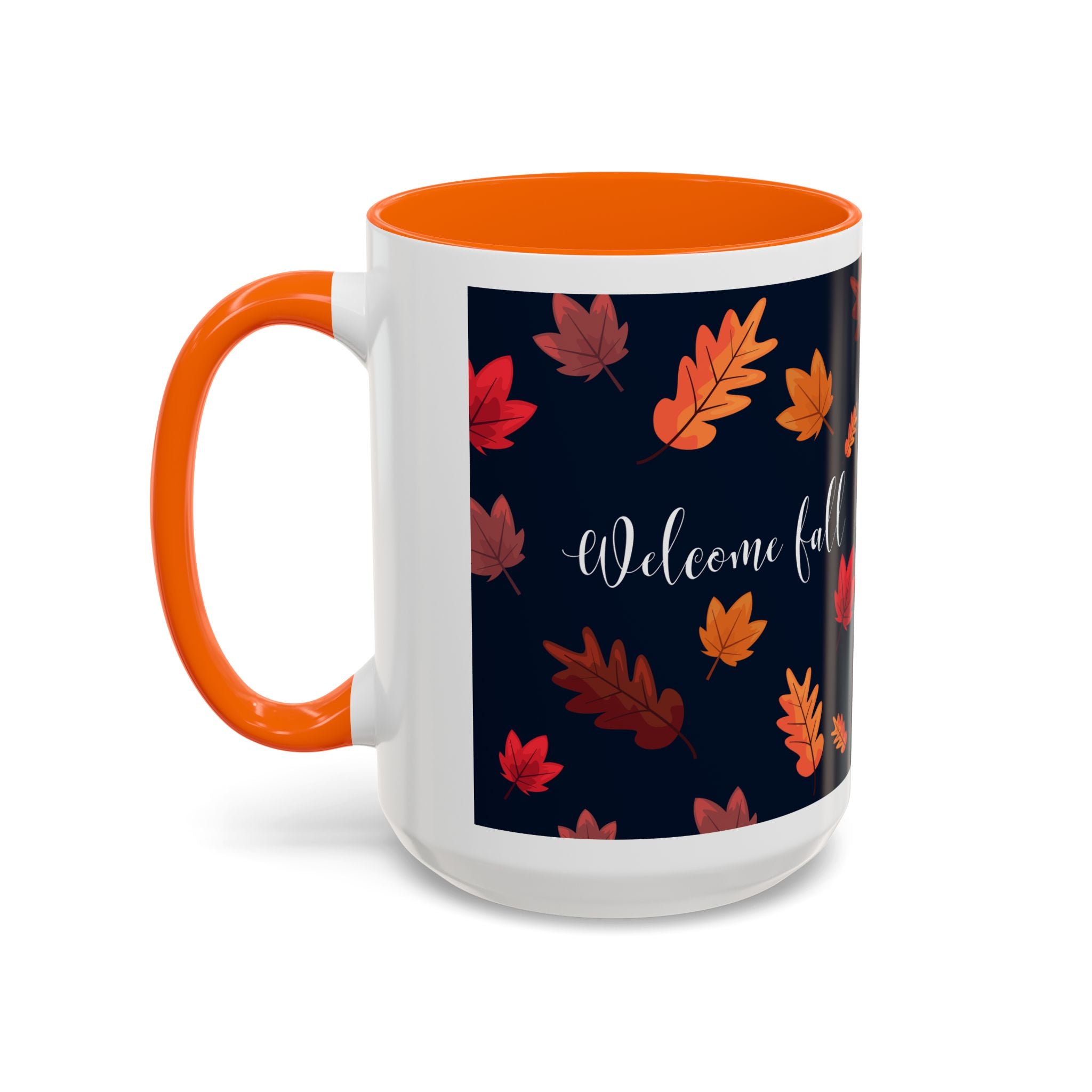 Welcome Fall Coffee Mug - Autumn Vibes, Seasonal Gift, Fall Decor, Hot Beverage Cup, Cozy Kitchenware